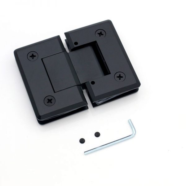 180 Degree Alloy Glass to Glass Bathroom Shower Hinge for 8-12mm Glass Modern Design Style - Image 3