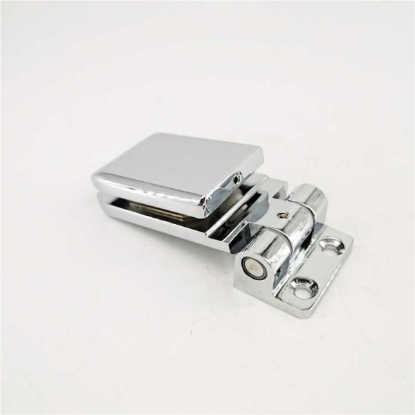shower room glass accessories solid brass wall to glass door screen hinge fittings - Image 3
