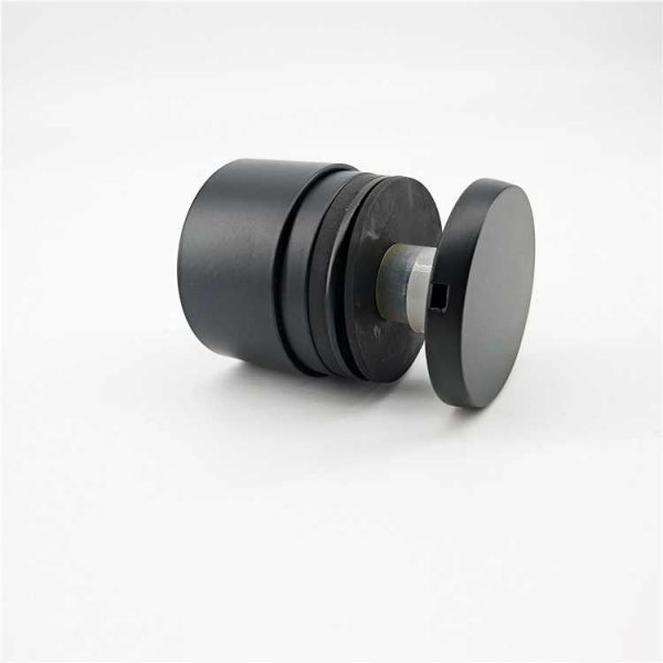 Matte Black Stainless Steel Glass Standoff - Image 3