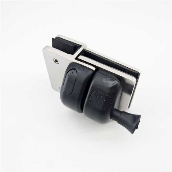 Frameless Swimming Pool Fence Safety Gate Glass to Glass Door Latch Lock - Image 2