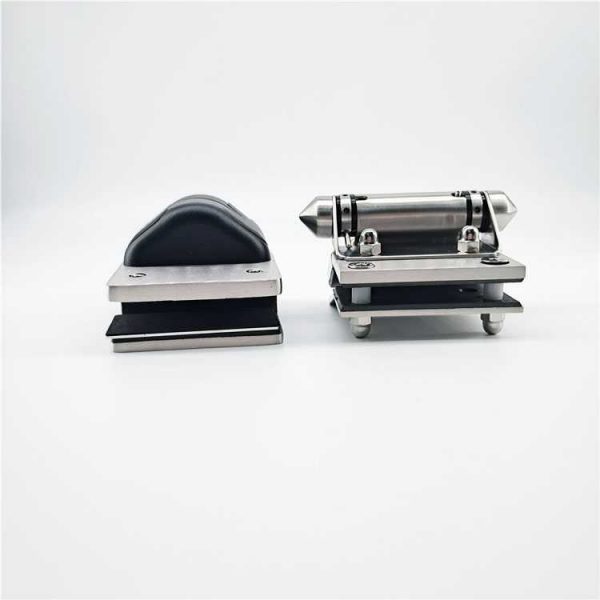 Frameless Swimming Pool Fence Safety Gate Glass to Glass Door Latch Lock - Image 4