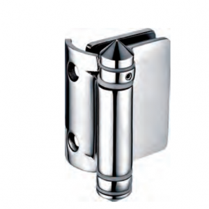 Heavy Duty Glass Door Hinges SS 316 Connectors Glass Spring Gate Hinge
