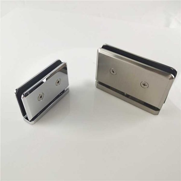 Gorgeous square bevel 360 degree glass to floor hinges rotating 360 pivot hinges for shower door - Image 4