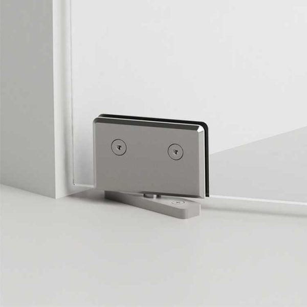 Gorgeous square bevel 360 degree glass to floor hinges rotating 360 pivot hinges for shower door - Image 9