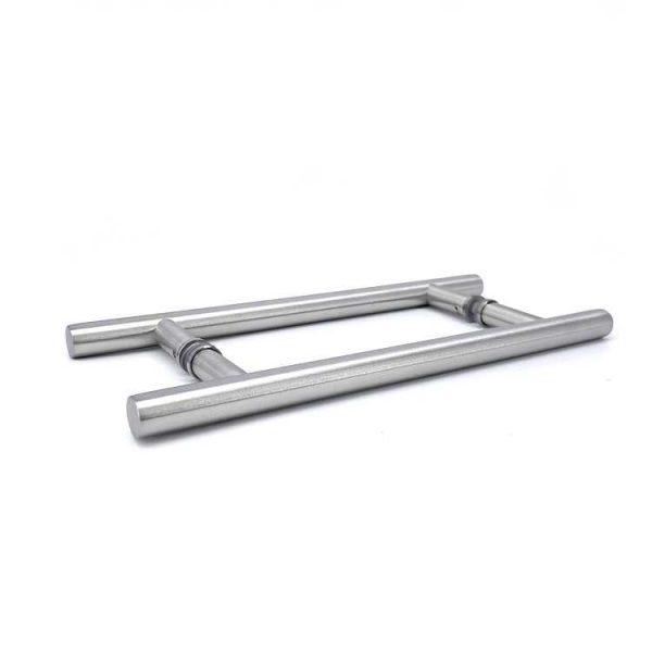 Stainless Steel 304 Ladder Style Back to Back Glass Door Pull Handle - Image 3