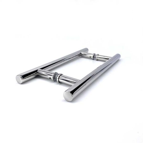 Stainless Steel 304 Ladder Style Back to Back Glass Door Pull Handle - Image 6