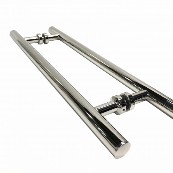 304 Stainless Steel Push Pull Door Handle Fit for Glass Door - Image 4