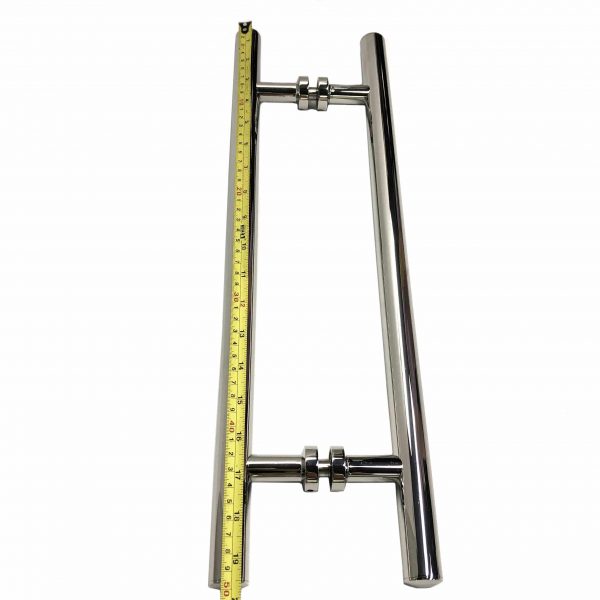 304 Stainless Steel Push Pull Door Handle Fit for Glass Door - Image 9