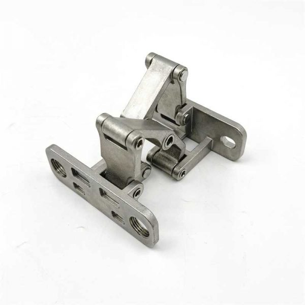 Tube Well Doors Hinge Stainless Steel Strong 200KGS Concealed Hinges 2 Ways Adjustable Invisible Stone Hinge - Image 3