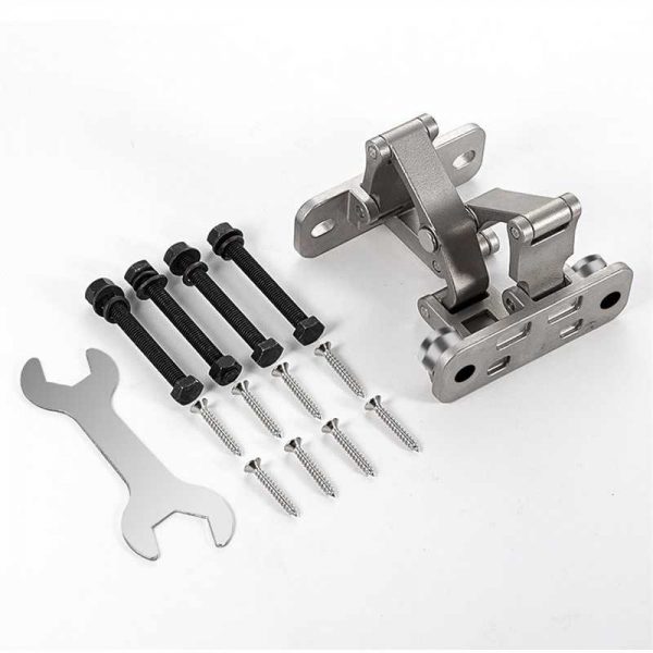 Heavy Duty 150/200KGS 3D stainless steel Doors Hinge Soft Close 3D Stone Concealed Hinges - Image 5