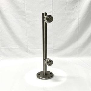 Stainless Steel Glass Railing MINI Post Balcony Balustrade Spigot Clamp