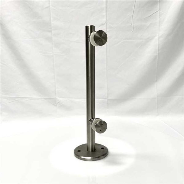 Stainless Steel Glass Railing MINI Post Balcony Balustrade Spigot Clamp