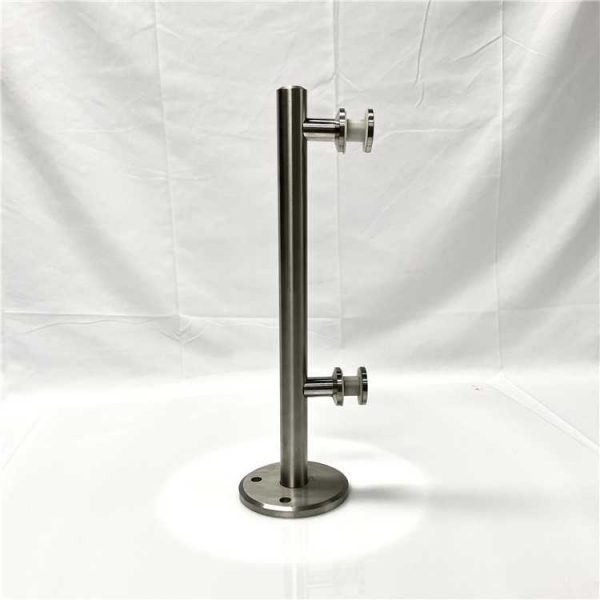 Stainless Steel Glass Railing MINI Post Balcony Balustrade Spigot Clamp - Image 3