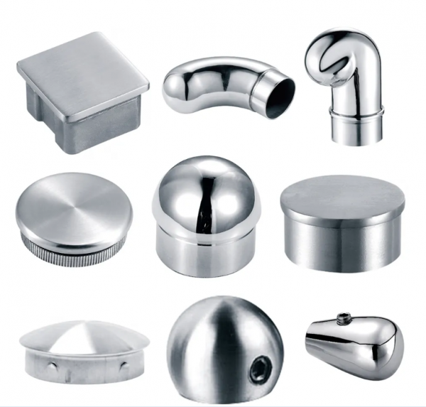 stainless steel hardware handrail flange base support - Image 3