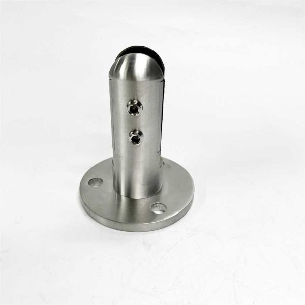 304 Stainless Steel Round Glass Spigots Home Garden Stairs Balustrade Railing Balcony Glass Floor Clamp - Image 3