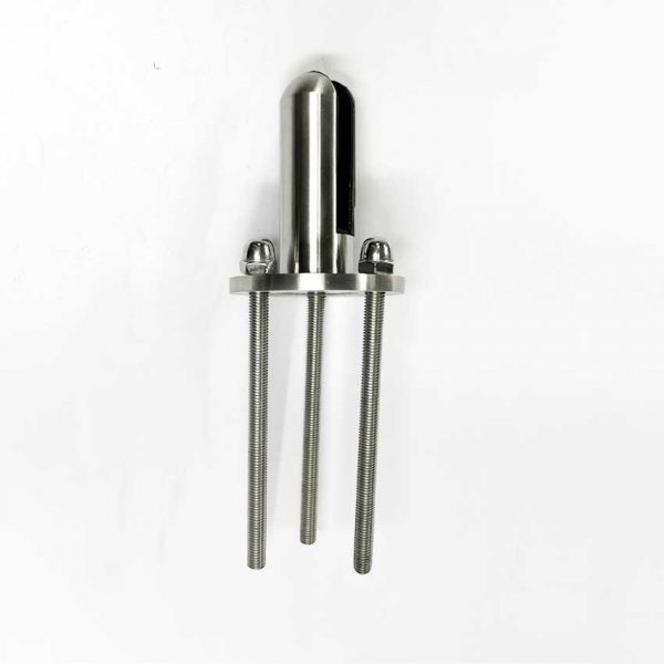304 Stainless Steel Round Glass Spigots Home Garden Stairs Balustrade Railing Balcony Glass Floor Clamp - Image 8