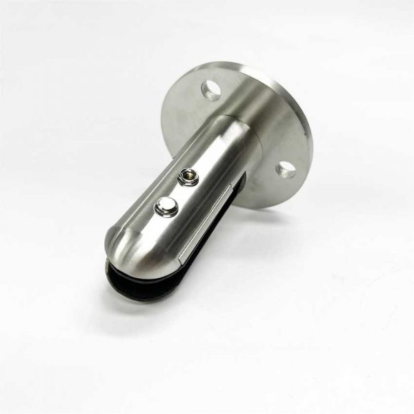 304 Stainless Steel Round Glass Spigots Home Garden Stairs Balustrade Railing Balcony Glass Floor Clamp - Image 4