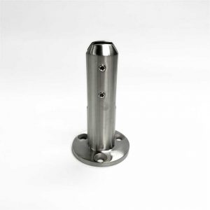 Satin Finish Glass Spigot Swimming Pool Railing Balustrade Spigot For 8-12mm